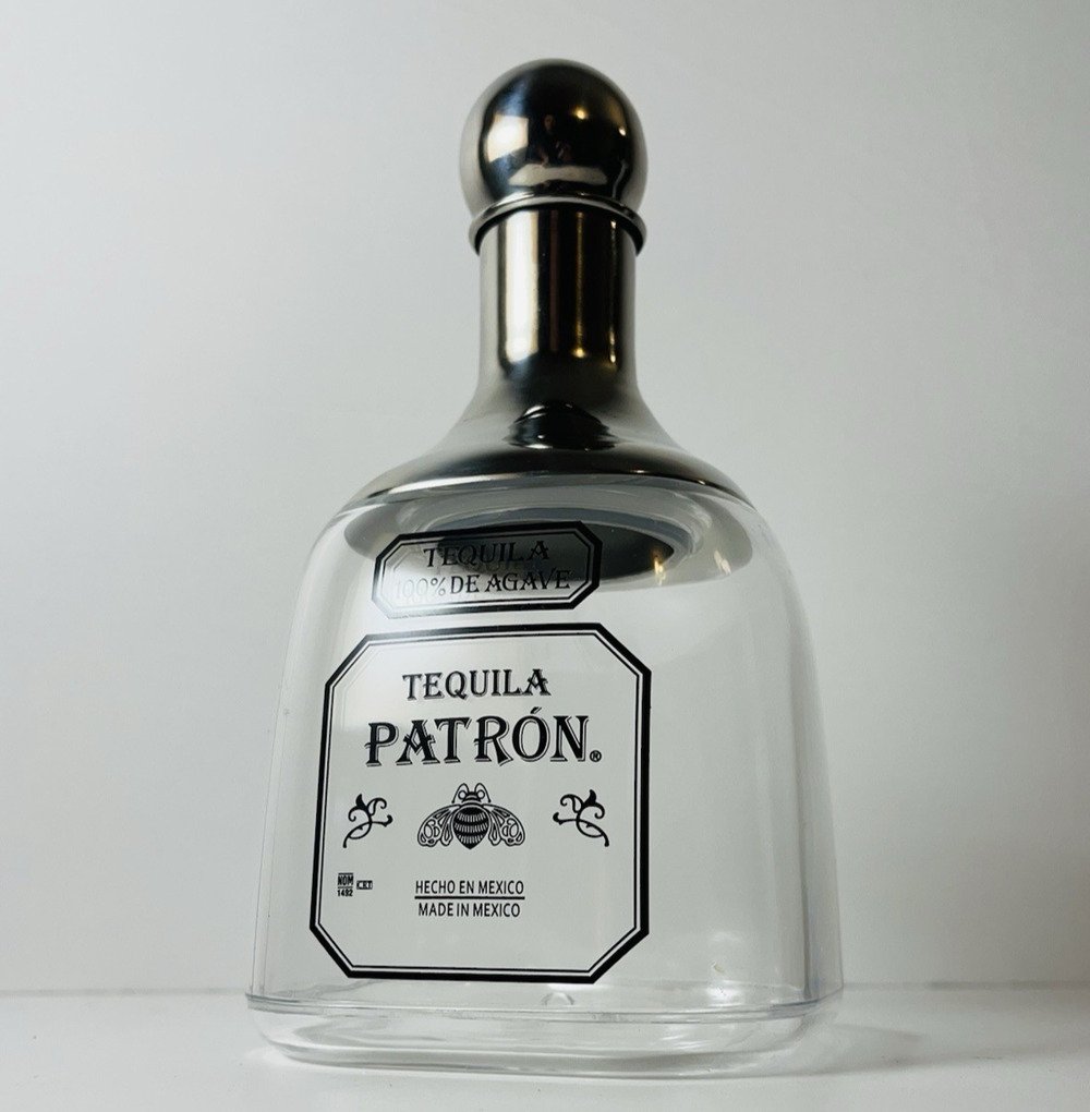 Brand New 18oz PATRON Margarita Shaker Glass Cocktail Tequila Mixer